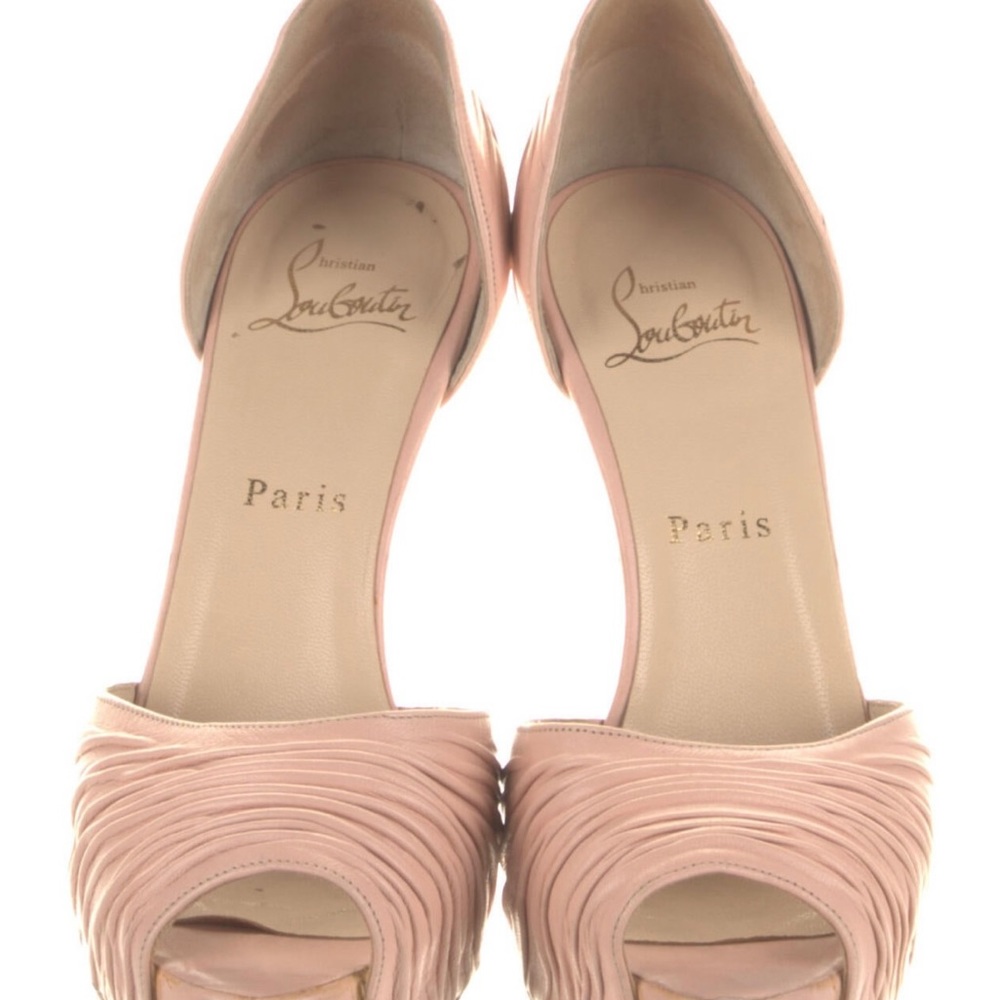 Christian Louboutin Leather Stilettos - Picture 3 of 7